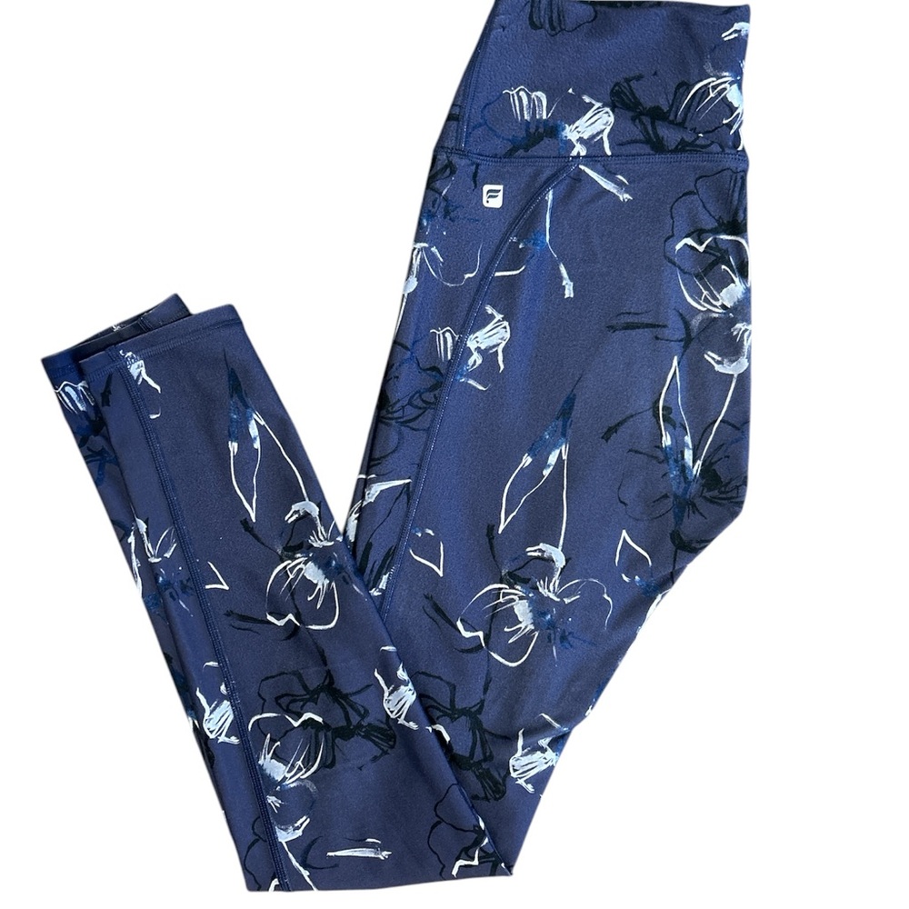 Fabletics Purple Floral Leggings